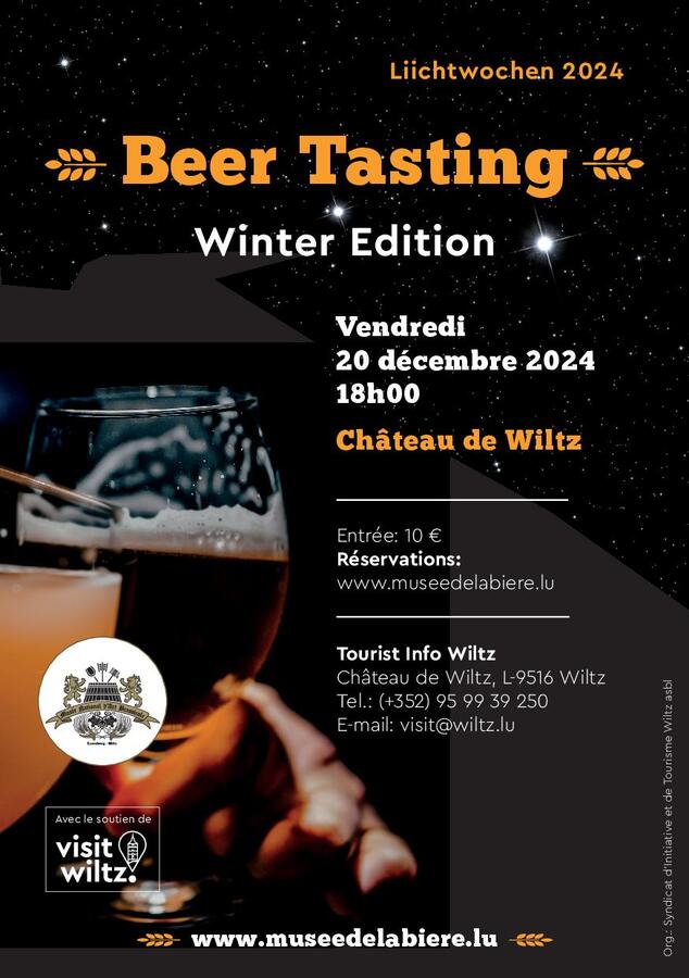 Dégustation de bière "Édition Hivernale"