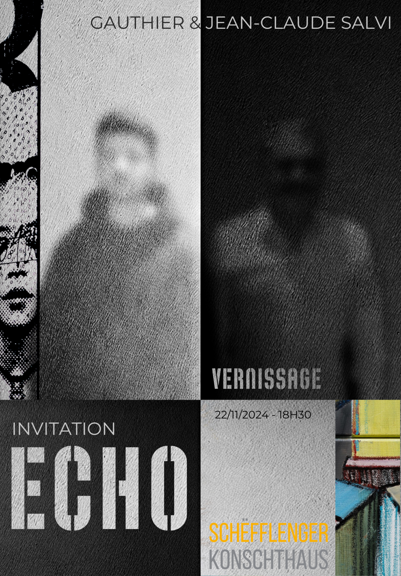 Opening of the ECHO exhibition – Gauthier & Jean-Claude Salvi
