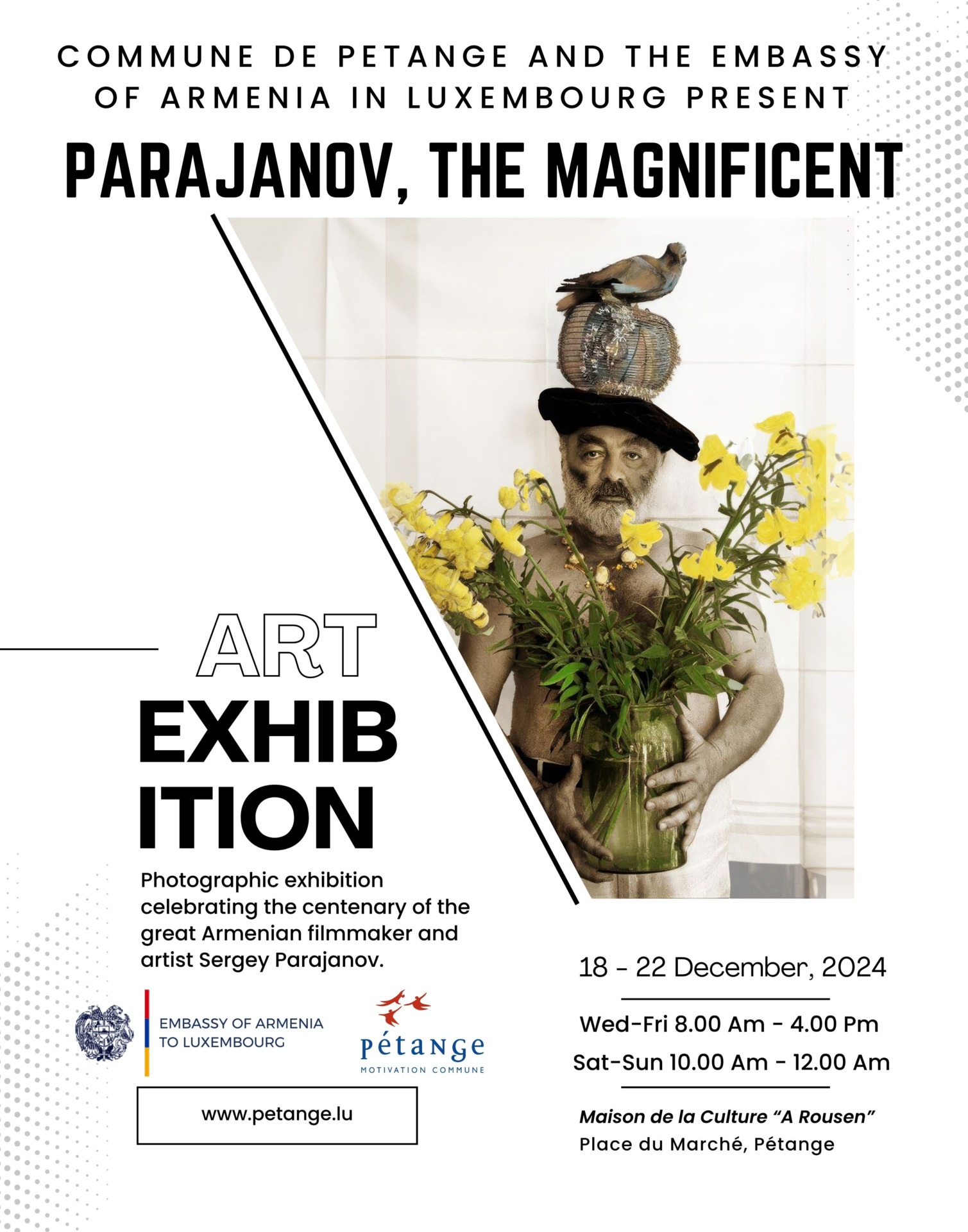 Parajanov, the magnificient – Art exhibition