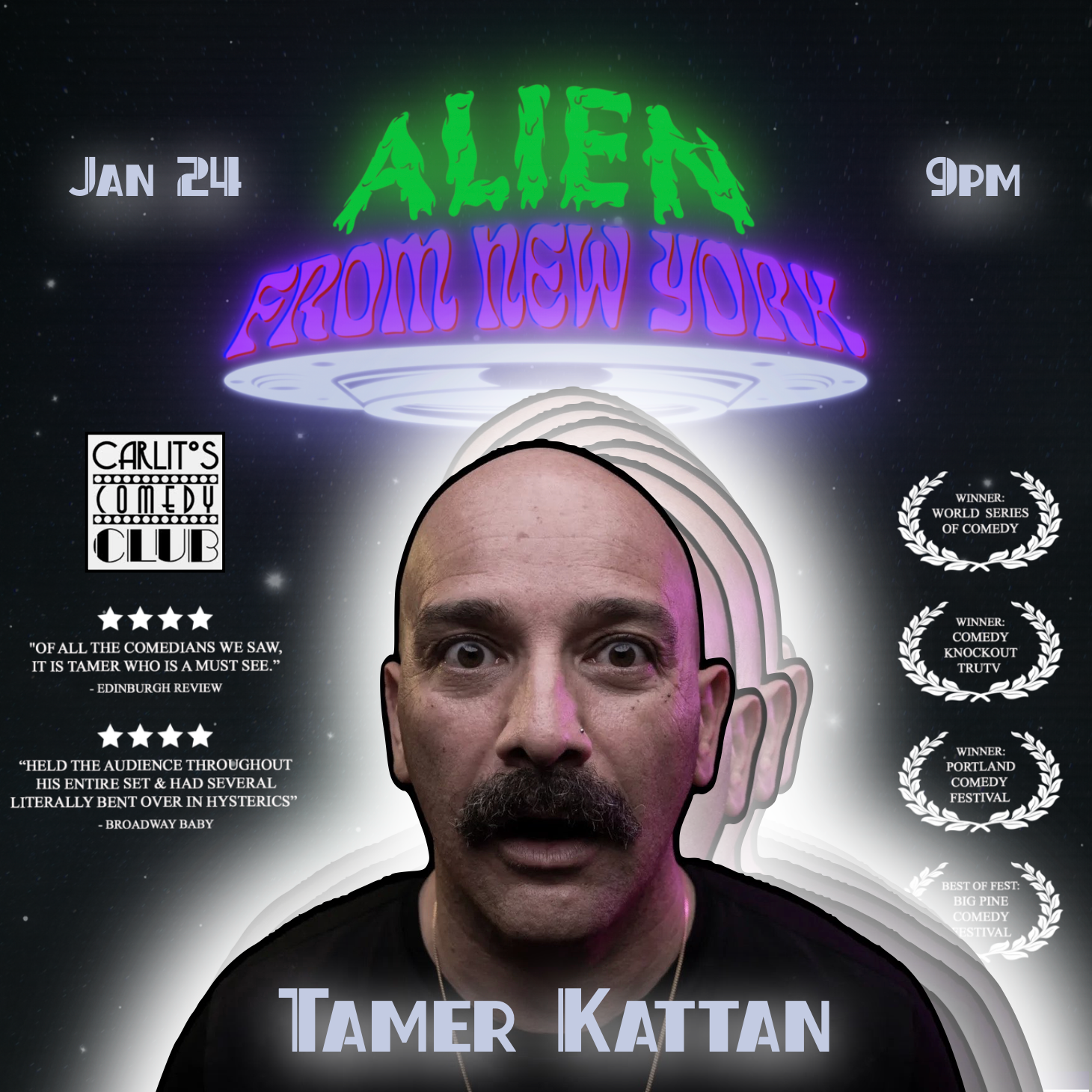 Tamer Kattan - Alien From New York - English Stand-up Comedy
