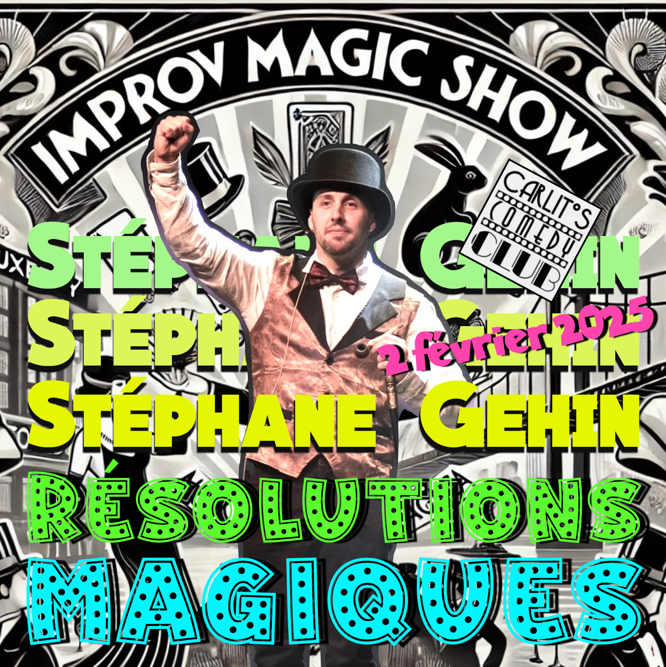 Stéphane Gehin - Magical Resolutions - Interactive Magic Show