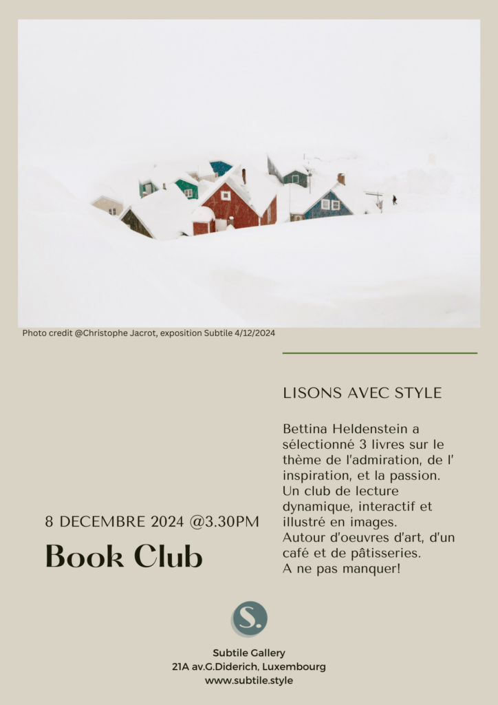 New! Book Club with Bettina Heldenstein, 8/12 @3.30pm