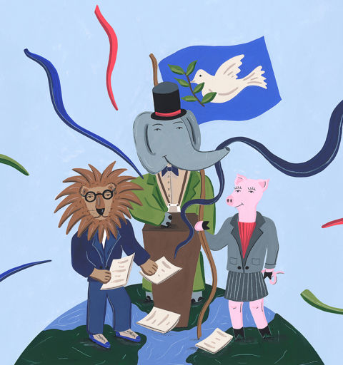 Die Konferenz der Tiere