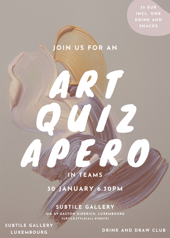 Art Quiz Aperitif