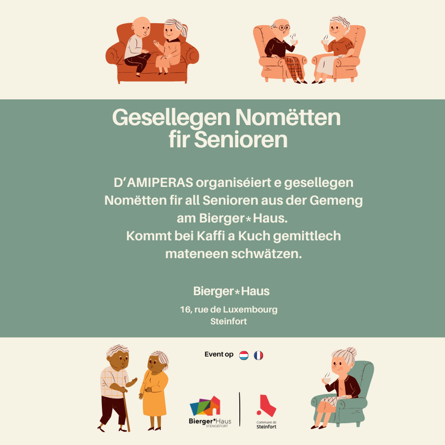 Friendly afternoon for seniors