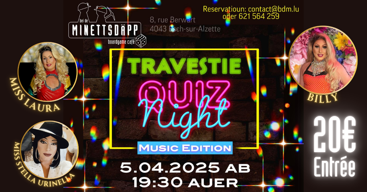 Transvestite Quiz