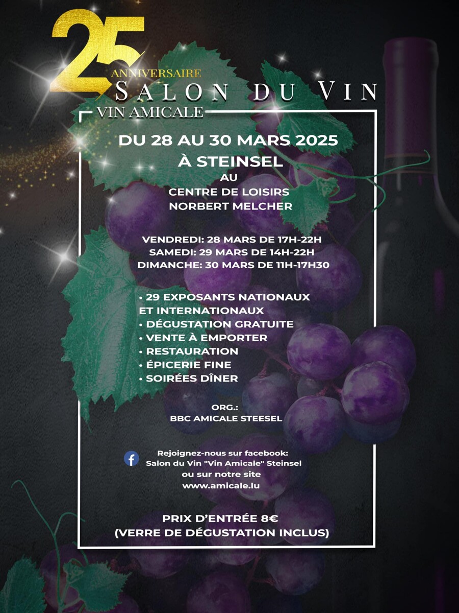 25th Wine Fair in Steinsel
