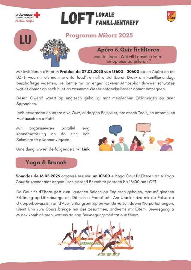 Apero & Quiz for Parents
