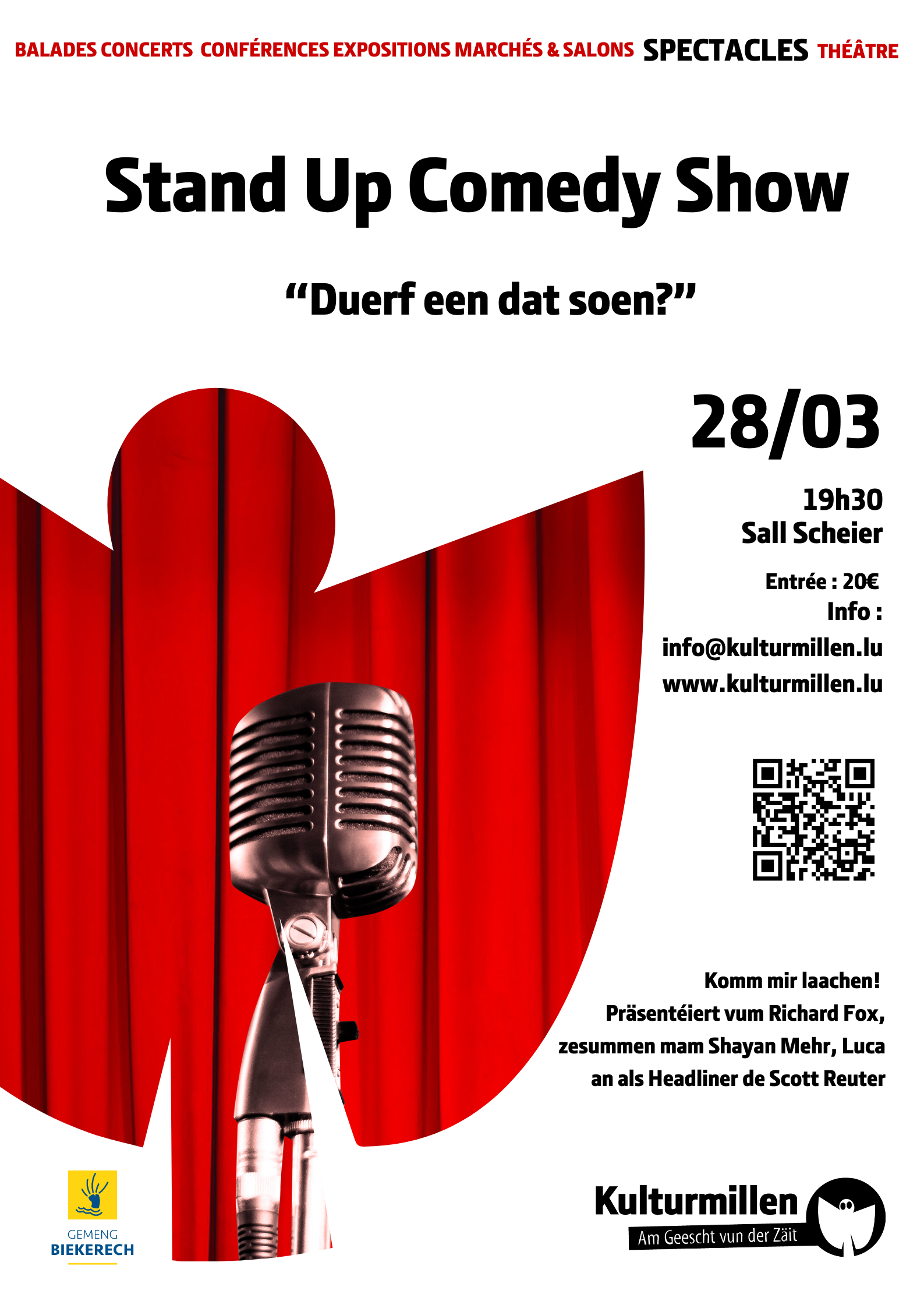 Stand up comédie