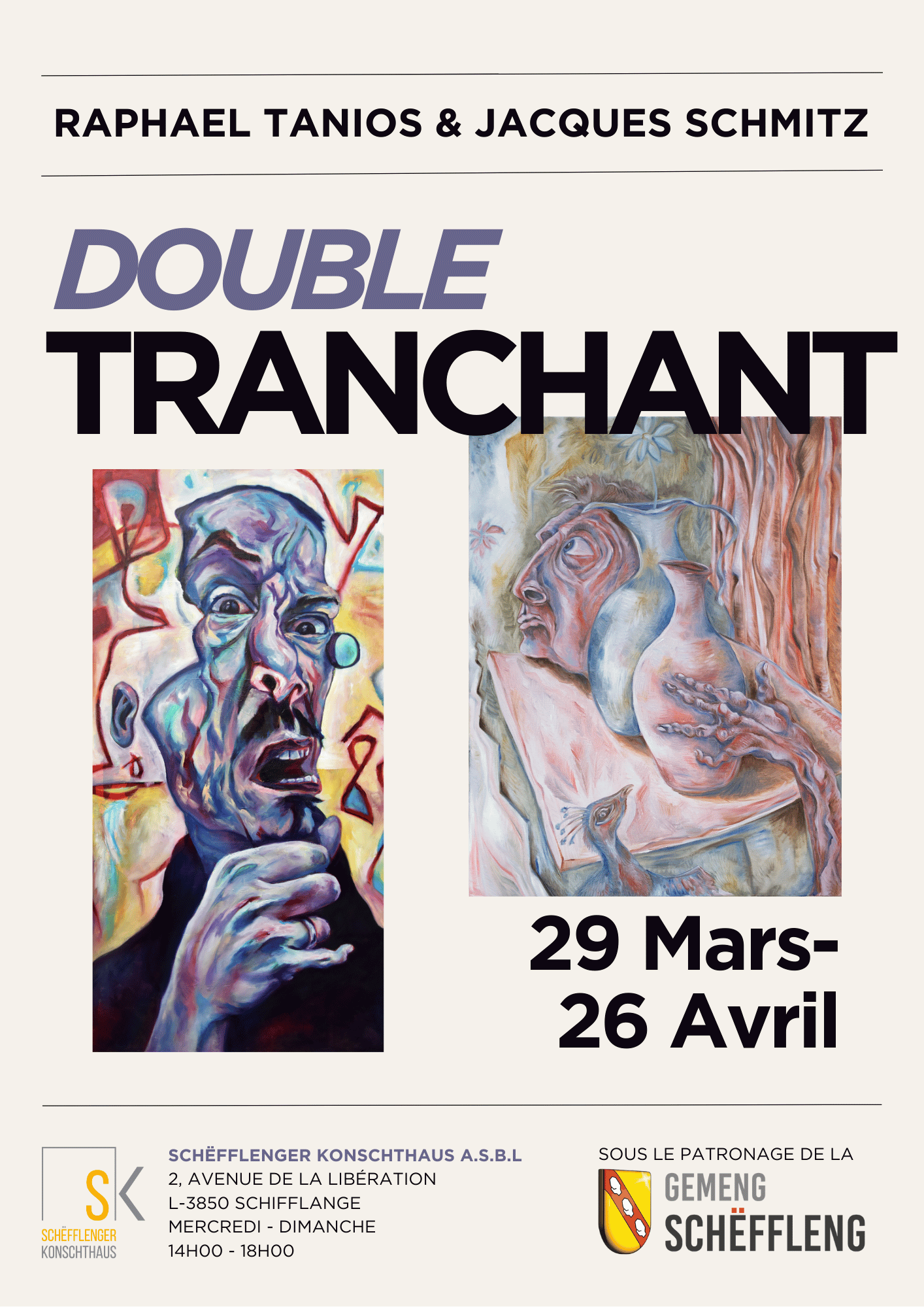 Double Tranchant - Jacques Schmitz & Raphael Tanios