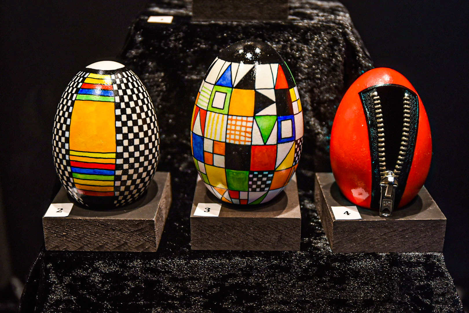 Printemps au château de Vianden - Exposition d'œufs de Pâques