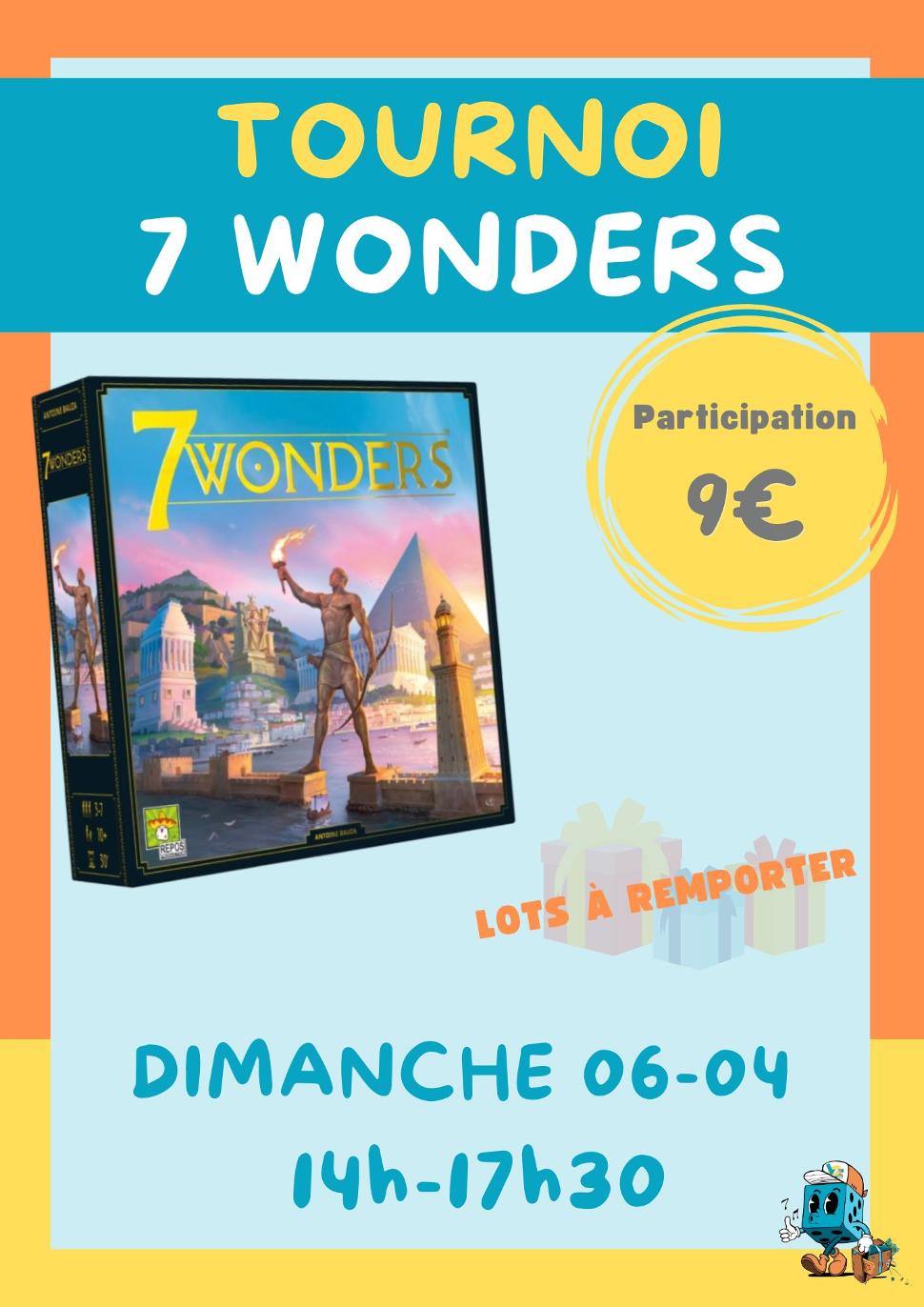 Tournament: 7 Wonders