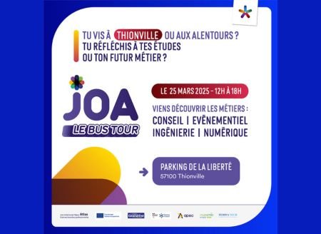 JOA, le Bus Tour des Journées de l’Orientation de l'Alternance