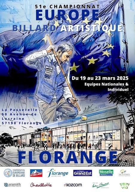 51st European Artistic Billiards Championship