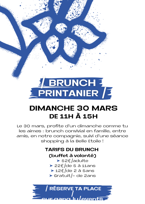 Brunch printanier au GANG