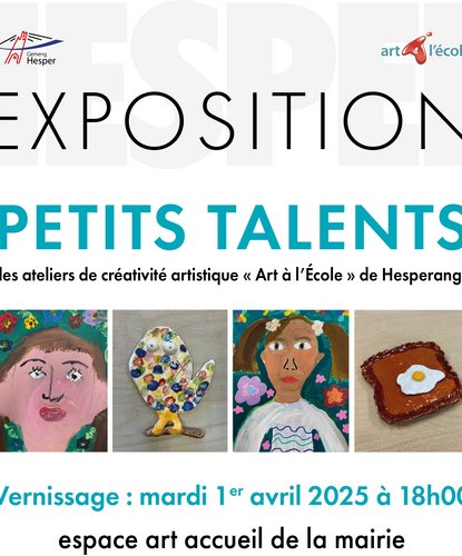 Exhibition "Petits Talents" - Opening