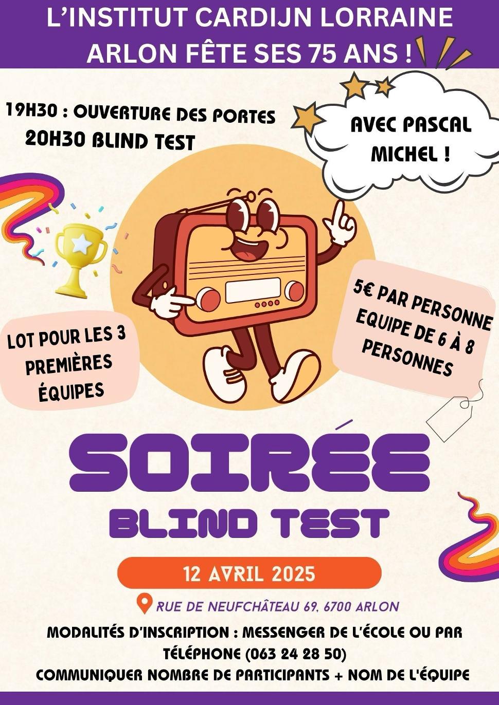 Blind-test evening | ICL Arlon 75 years
