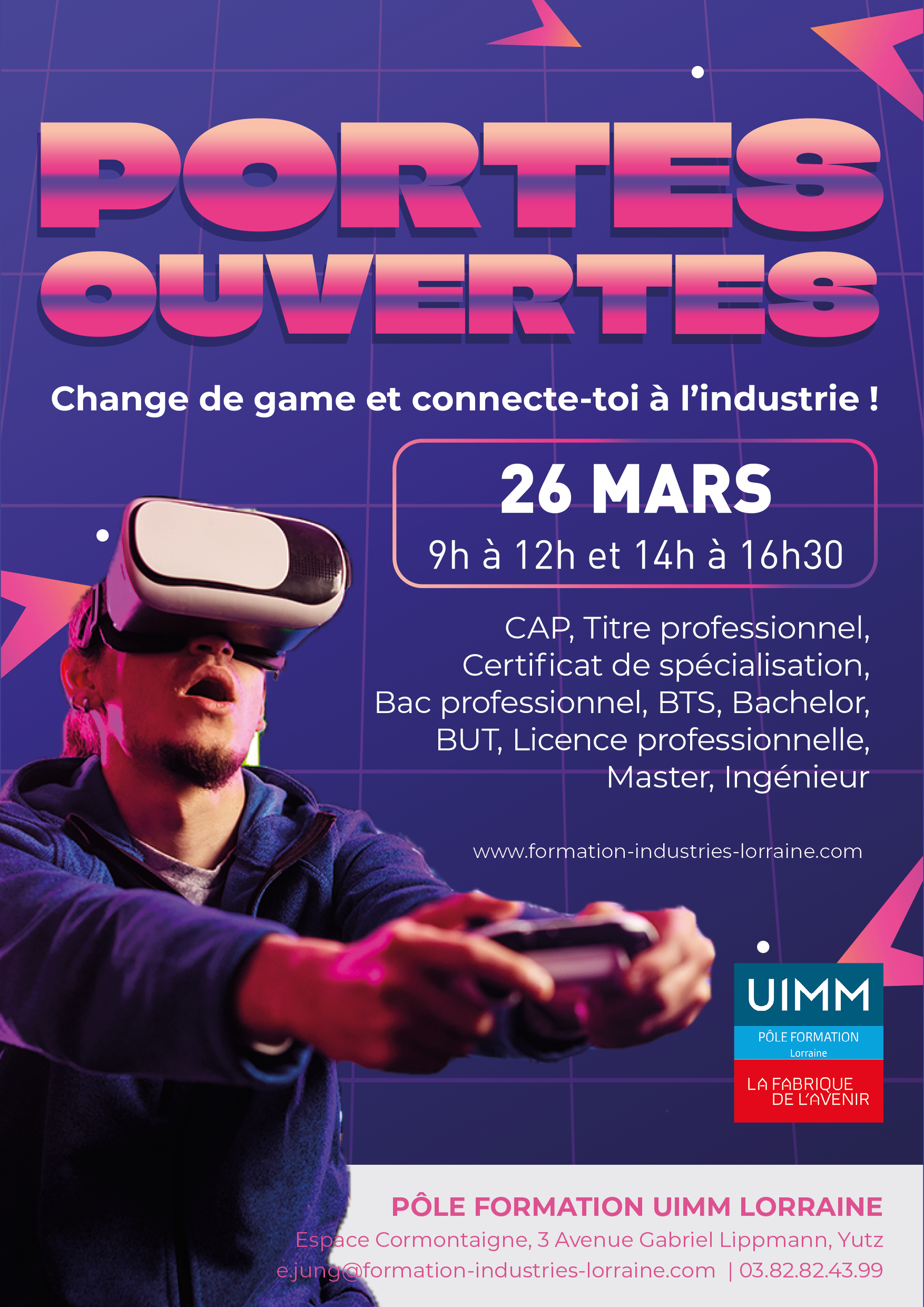 Open Days at the UIMM Lorraine Training Center