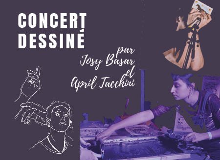 Drawn Concert by Josy Basar and April Tacchini