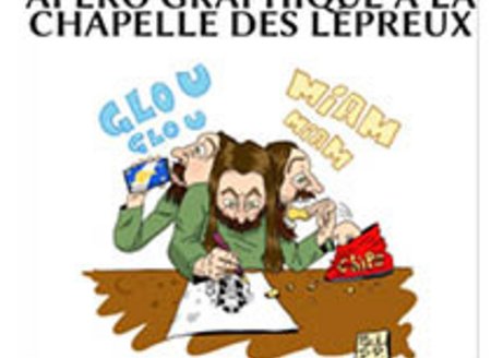 Apéro graphique à la Chapelle des Lépreux