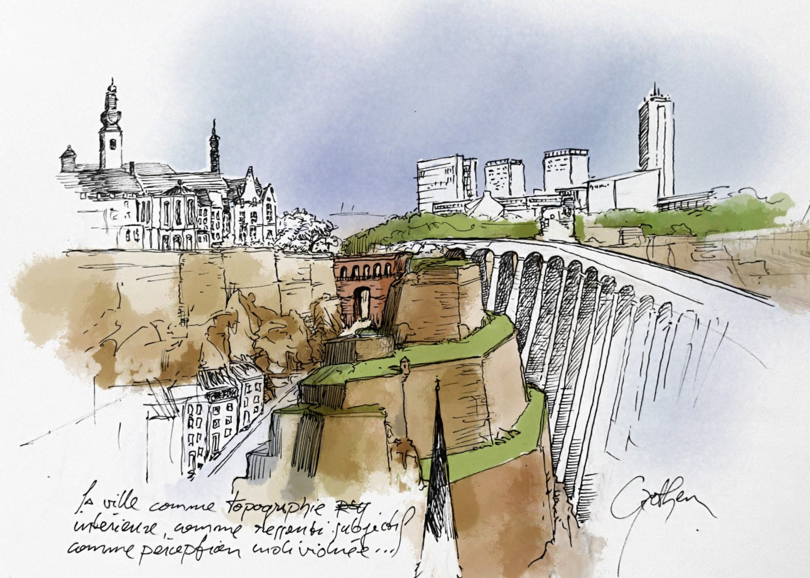 Ébauches de visions d’une ville