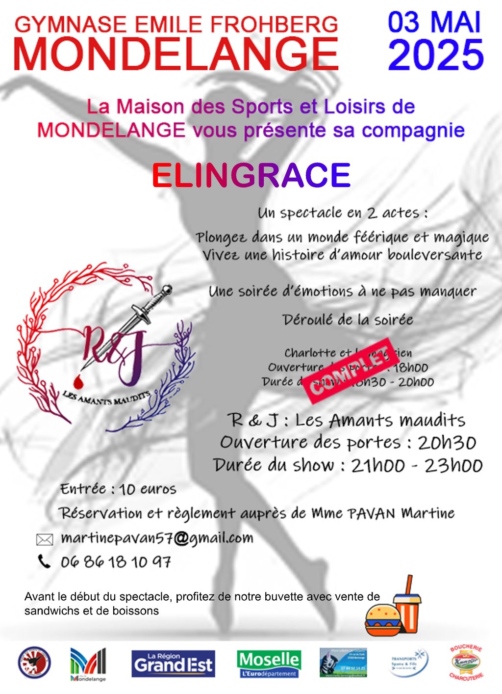 Spectacle "R&J : Les amants maudits"