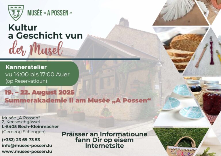 Summer Academy II at the Museum "A Possen"