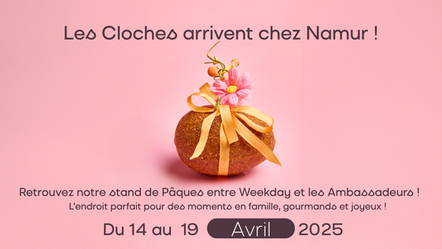 Namur, fournisseur officiel du Lapin de Pâques depuis 1863 !