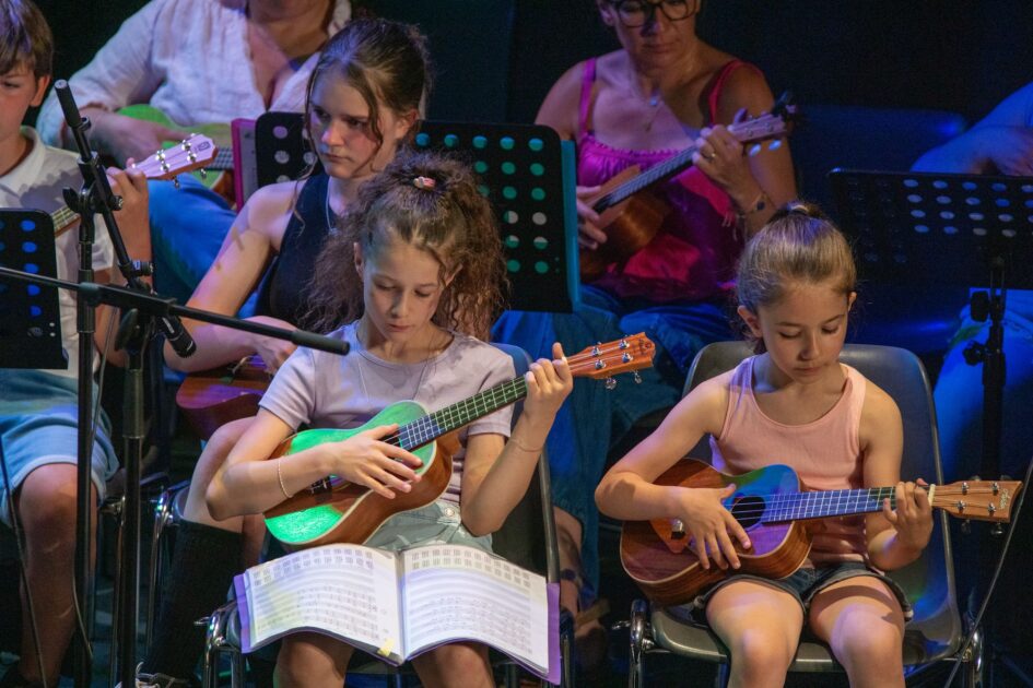 Audition of the Harmonica and Ukulele Classes