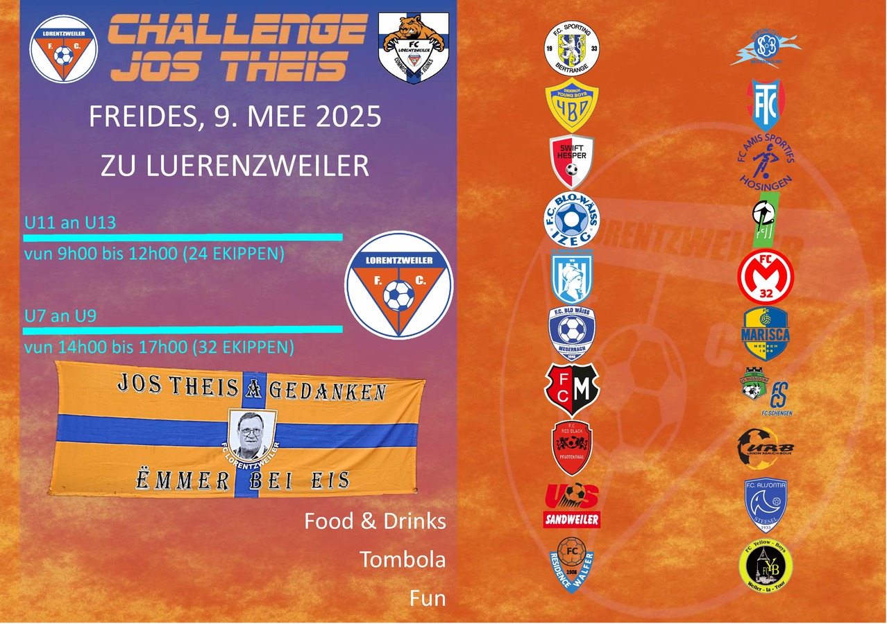 Youth Tournament - Challenge Jos Theis