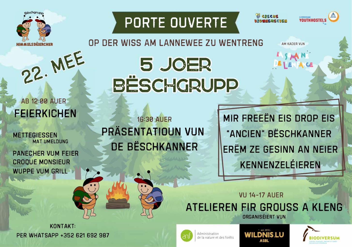 Discover the Magic of Forest Education: Open Day at Krunnemécken