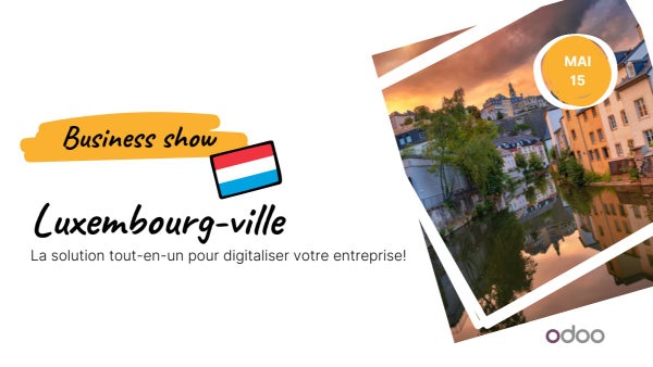 Odoo Business Show Luxembourg-Ville