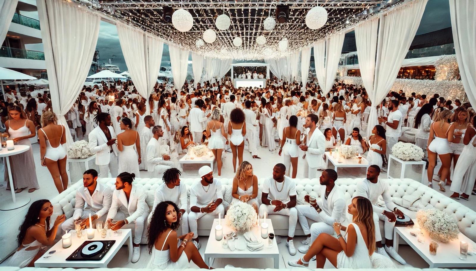 All White Party & Rum Tasting