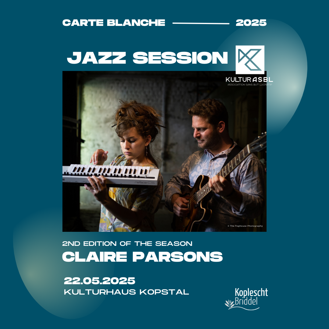 Kopstal Jazz Session – carte blanche to Claire Parsons