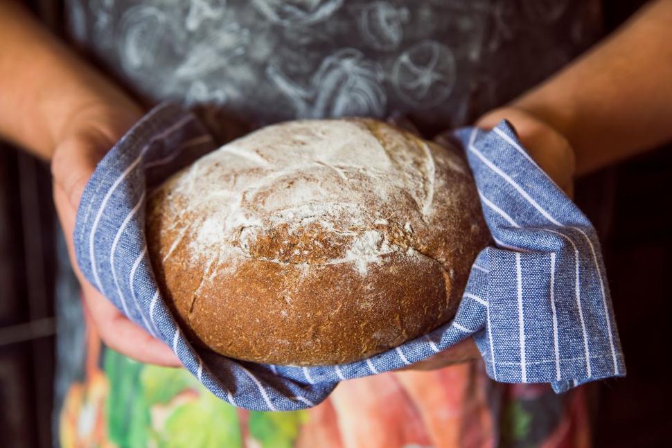 Day of reflection and sourdough bread making in Messancy