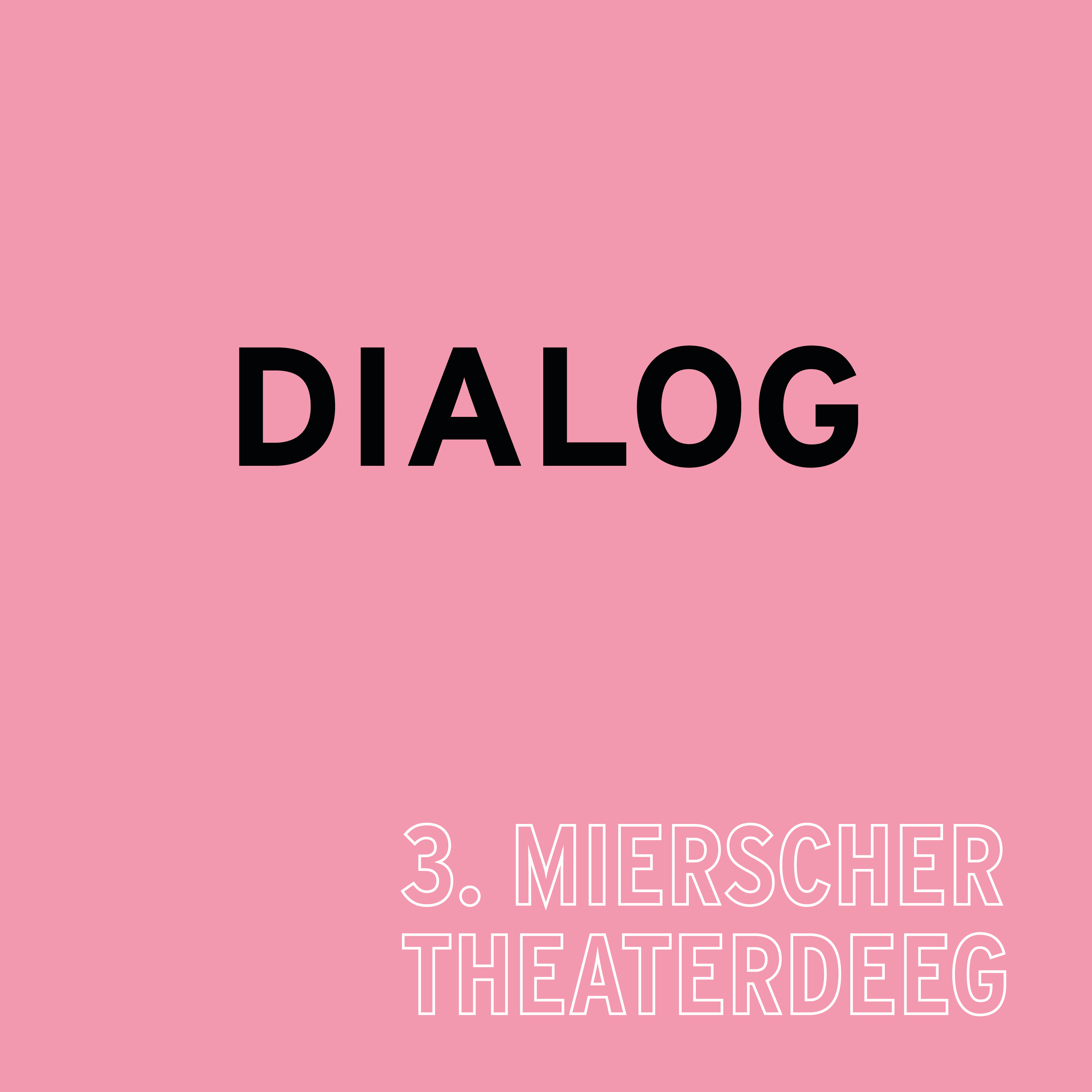 Opening: Speech on Theater