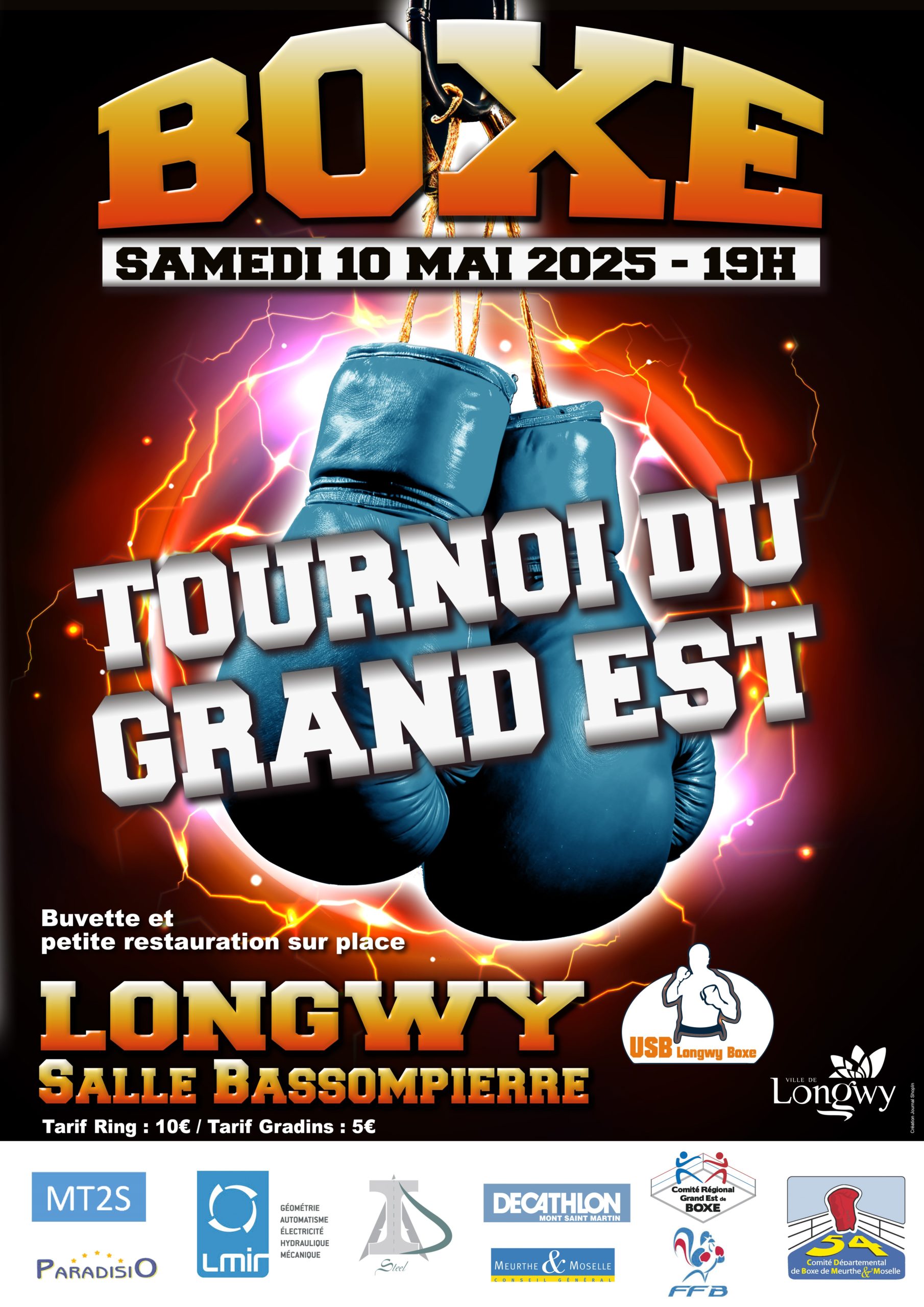 Boxe : tournoi du Grand-Est