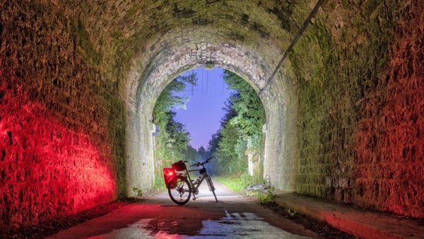 Scenic MTB Ride: Eich to Kleinbettingen & Train Return