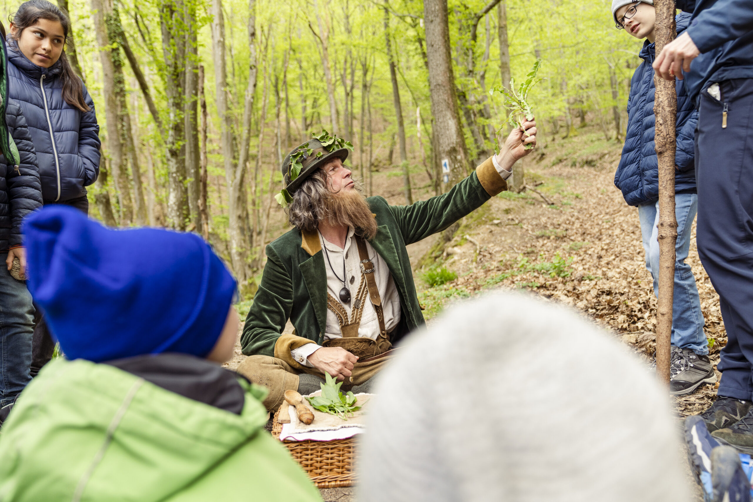 “De Grénge Mann” by Wiechter vun der Natur – Theatrical Nature Visit