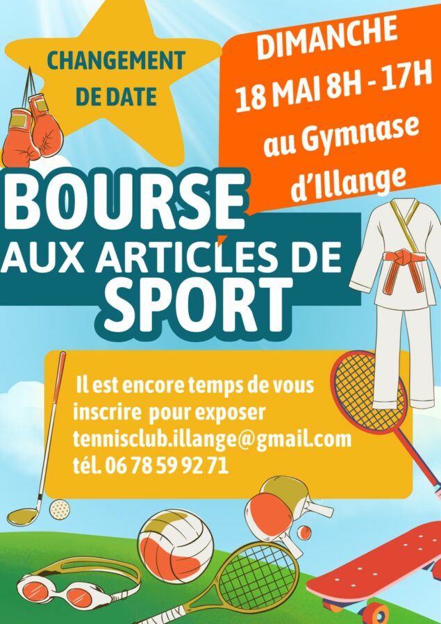 Bourse aux articles de sport
