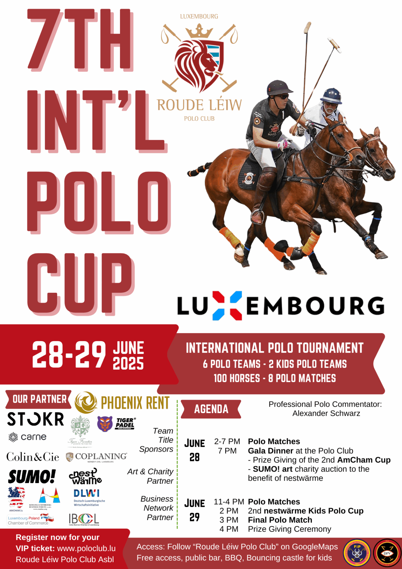 Seventh International Roude Léiw Polo Cup