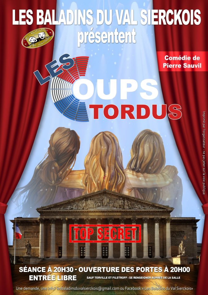 Théâtre « Les Coups Tordus » par la Cie Les Baladins du Val Sierckois