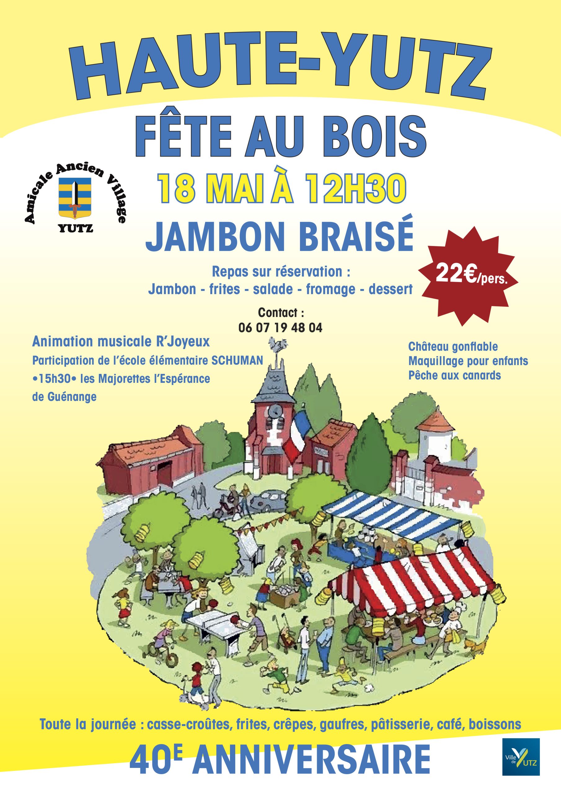 Fête aux Bois (40 ans de l’association)