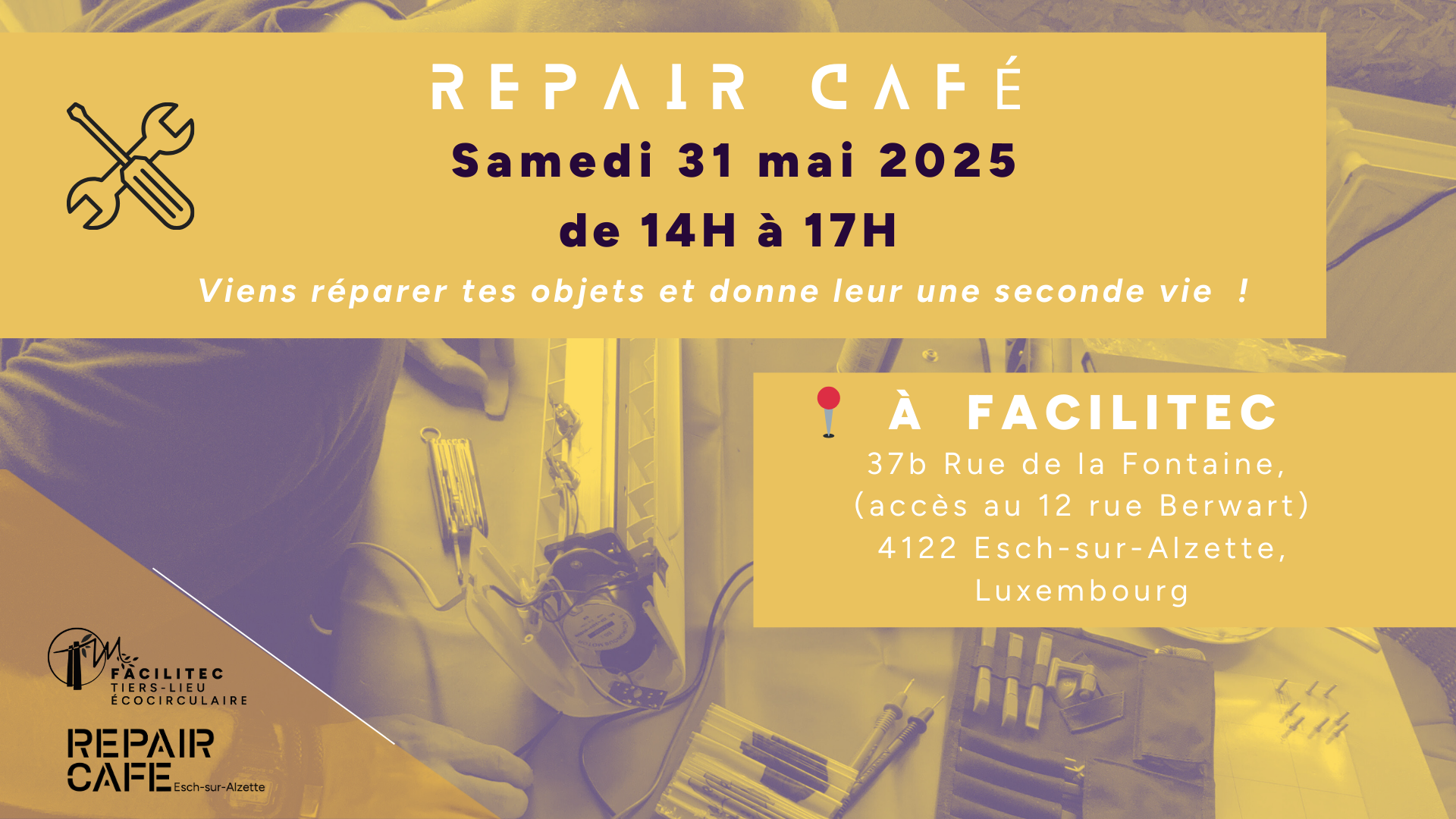 General Repair Café at Facilitec
