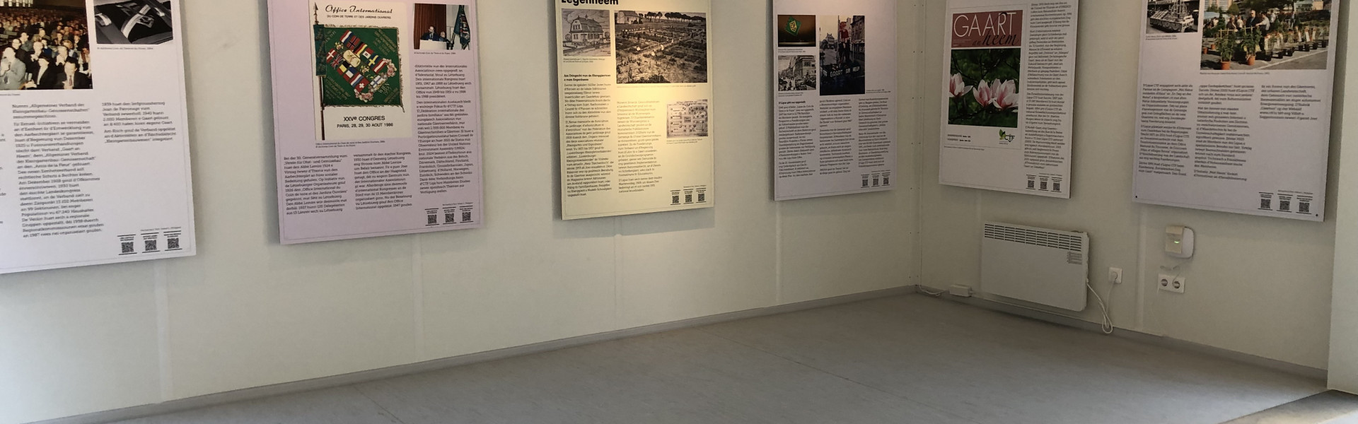 Exhibition 'Gaart an Heem over Time'