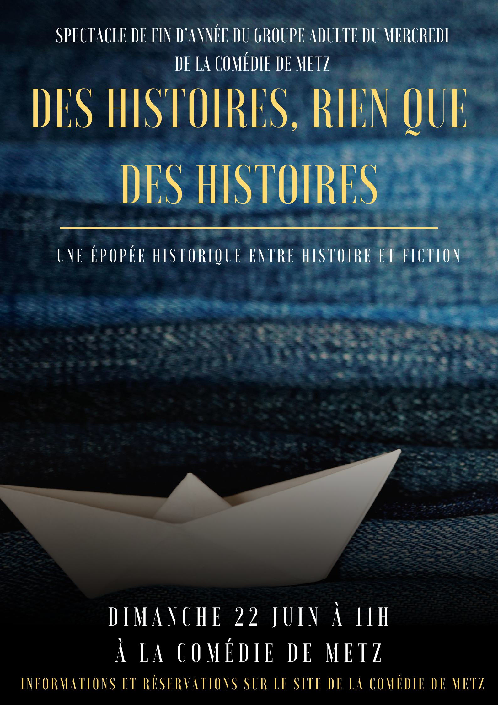 Stories, nothing but stories - Theater