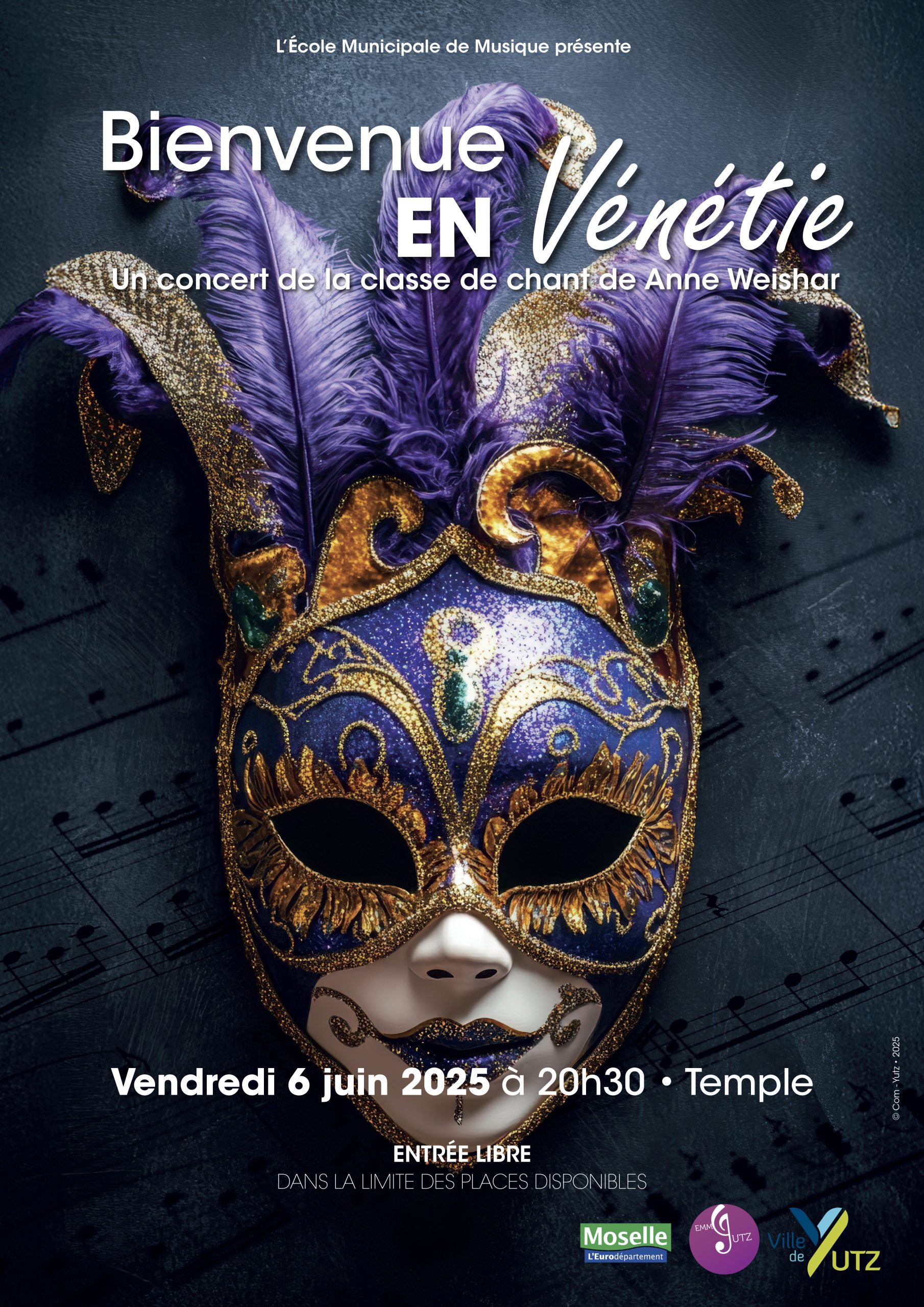 Concert de chant classique « Bienvenue en Vénétie »