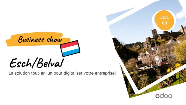 Odoo Business Show Esch/Belval