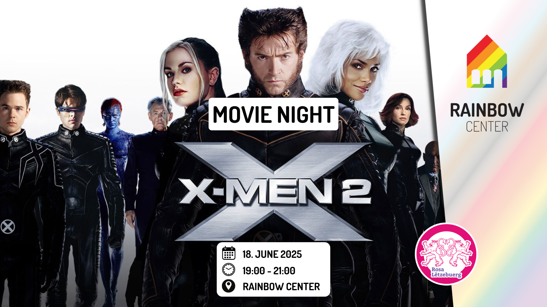 Soirée Cinéma : X-Men 2
