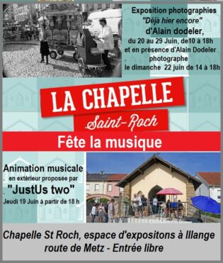 Expo photo - La Chapelle St Roch fête la Musique
